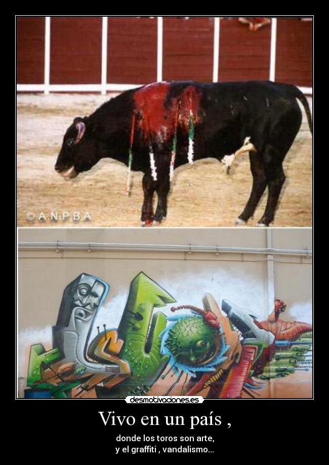 Vivo en un país , - 