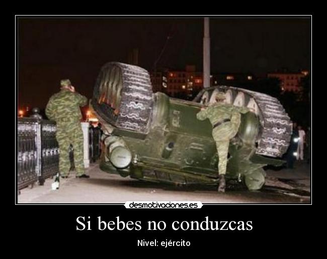 Si bebes no conduzcas - 