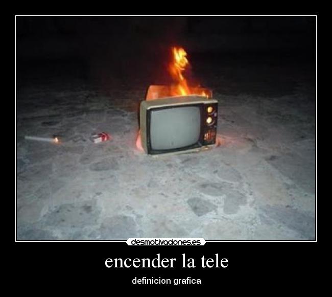 encender la tele - 