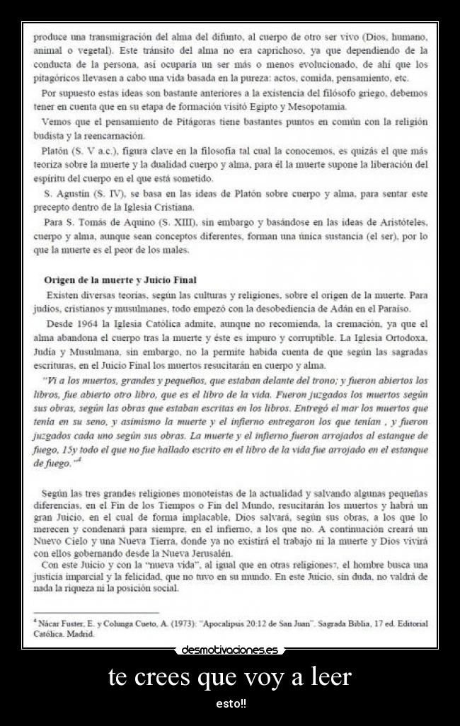 te crees que voy a leer - esto!!