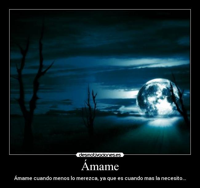 carteles amame desmotivaciones