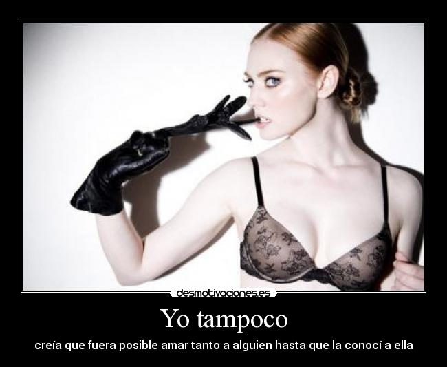 Yo tampoco -