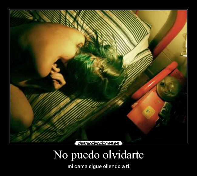 No puedo olvidarte -