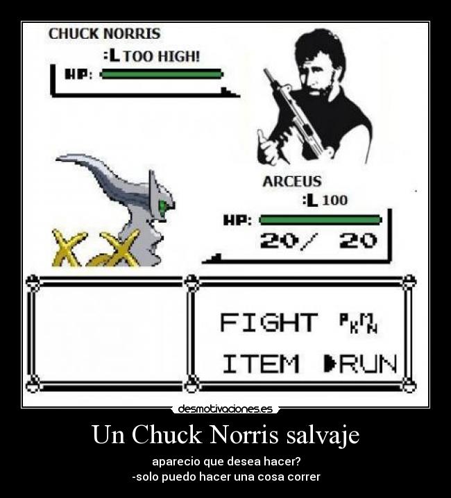 Un Chuck Norris salvaje -