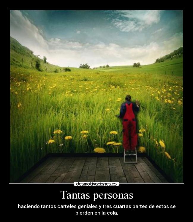 Tantas personas - 