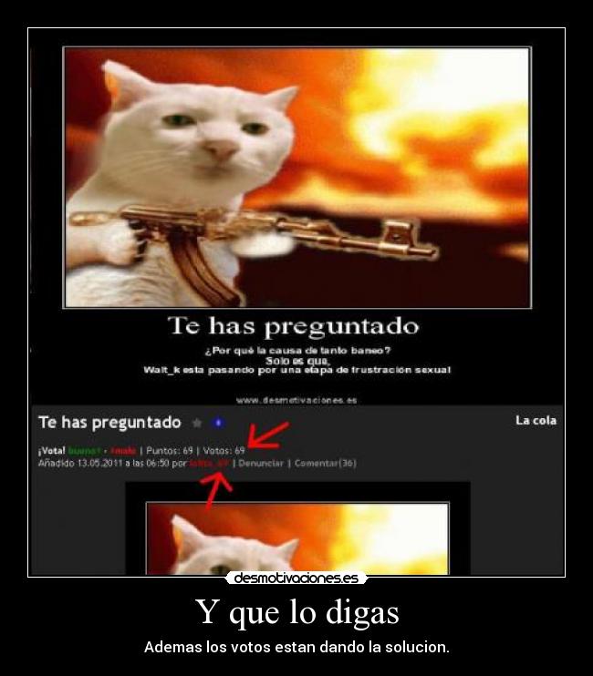 Y que lo digas - Ademas los votos estan dando la solucion.