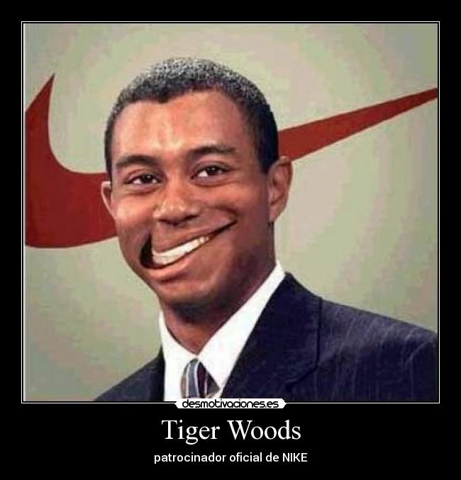 Tiger Woods - patrocinador oficial de NIKE