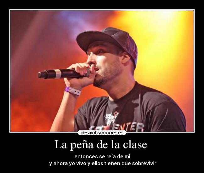 La peña de la clase -