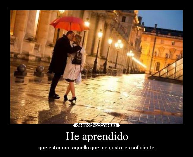 He aprendido - 