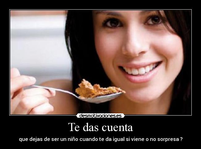 Te das cuenta - 
