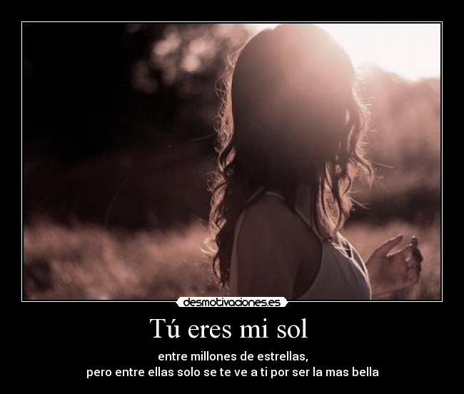 Tú eres mi sol -
