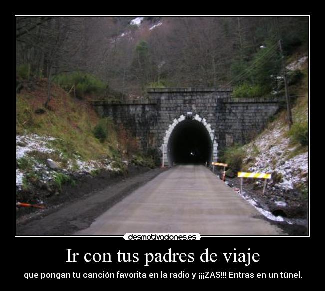 Ir con tus padres de viaje - 