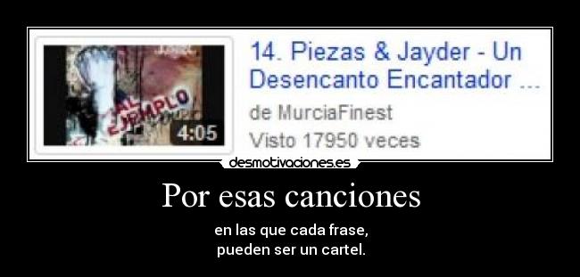 Por esas canciones - 