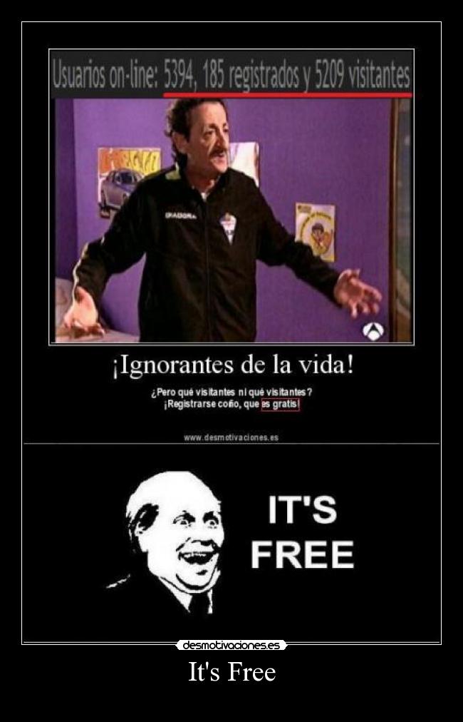 carteles free desmotivaciones