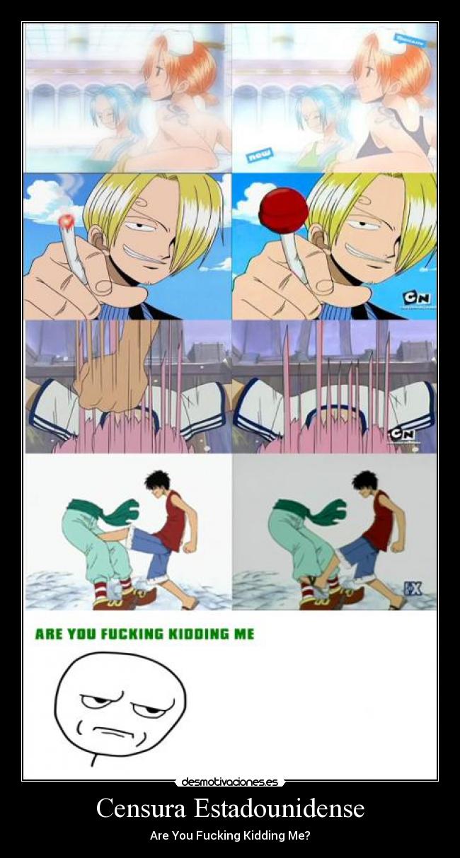 Censura Estadounidense - Are You Fucking Kidding Me?