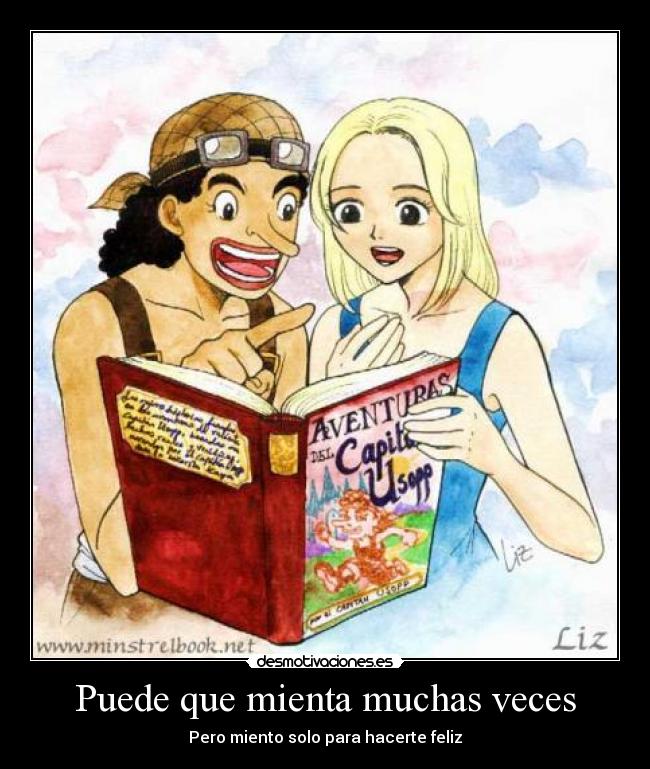 Puede que mienta muchas veces - Pero miento solo para hacerte feliz