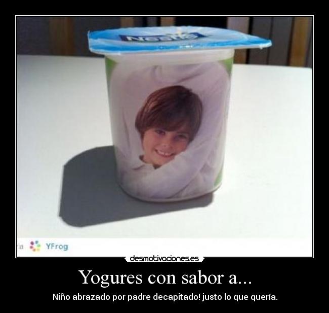 Yogures con sabor a... -