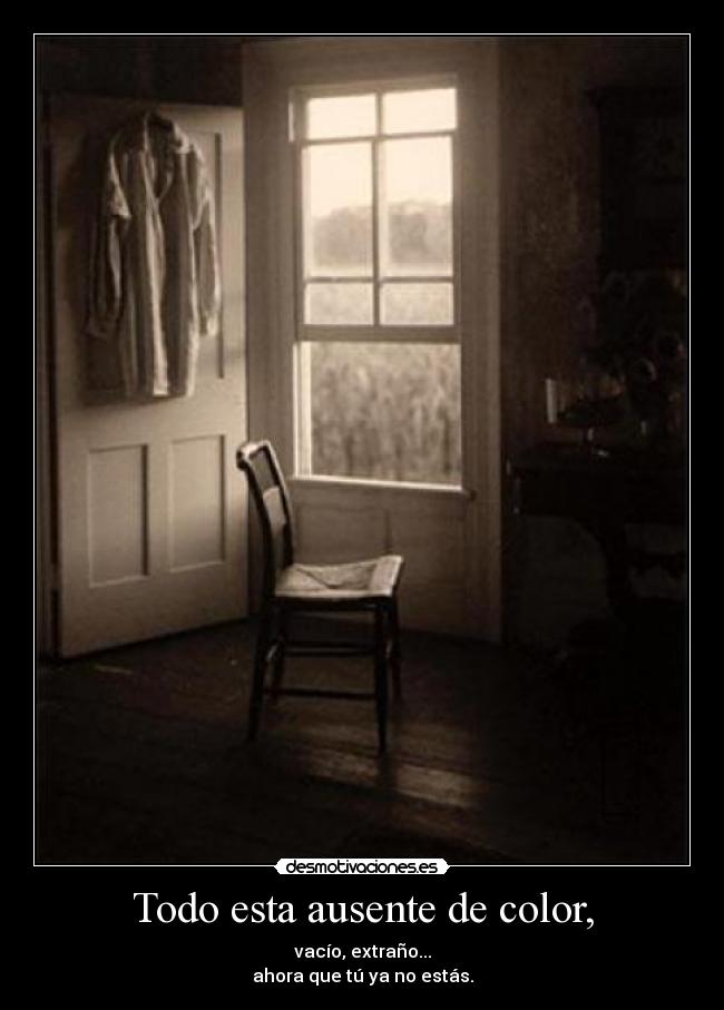 carteles ausencia color desmotivaciones