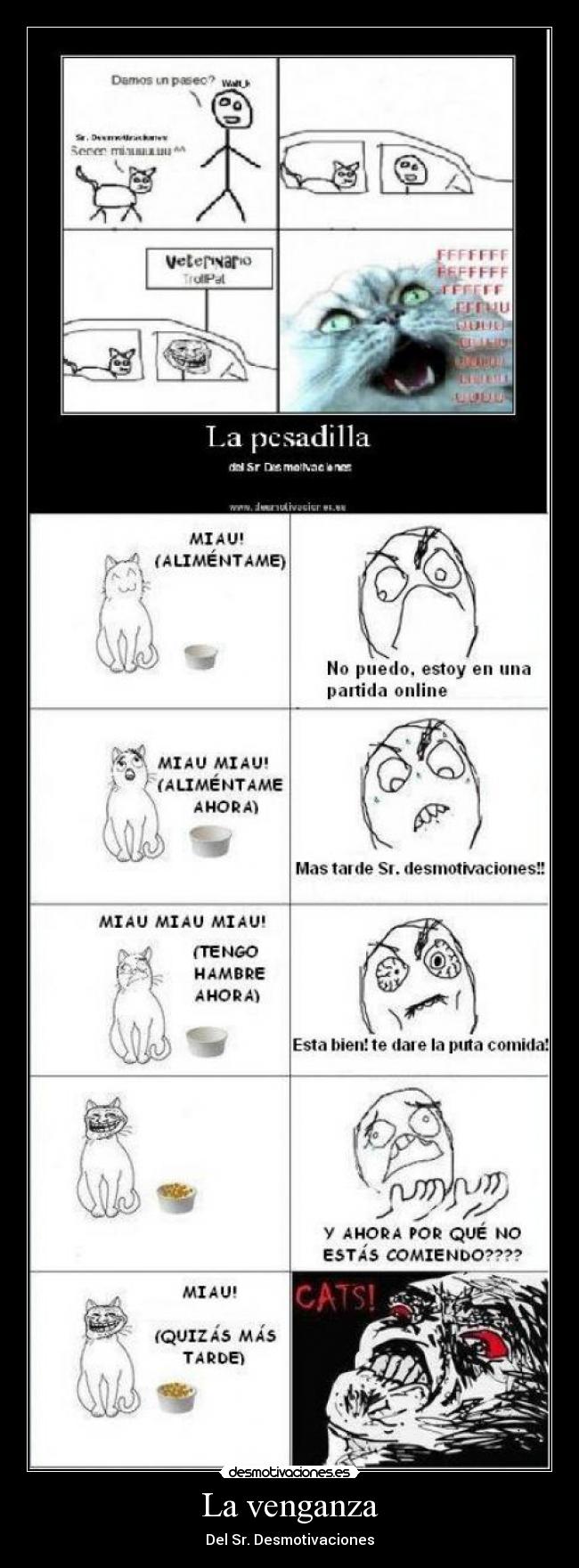 La venganza - Del Sr. Desmotivaciones