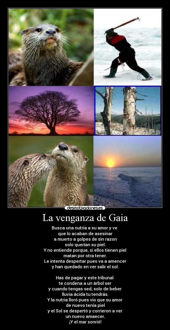 La venganza de Gaia -
