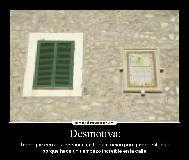 Desmotiva: - 