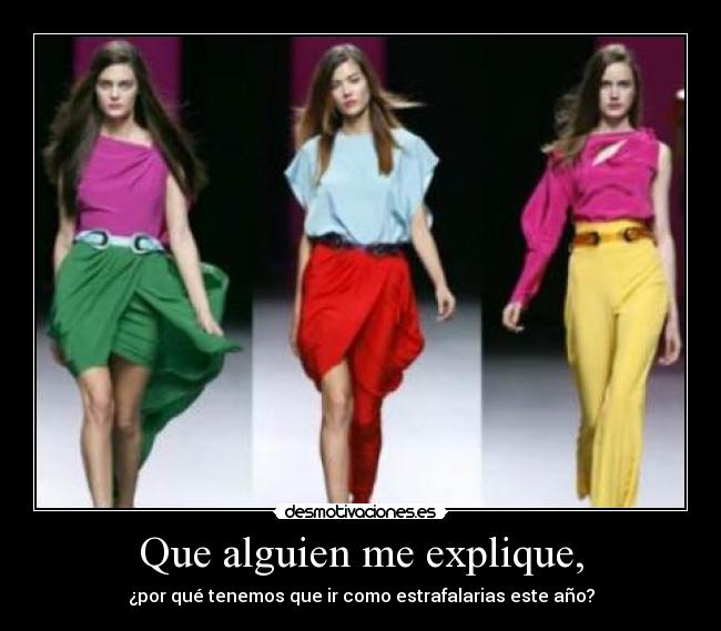 carteles moda desmotivaciones