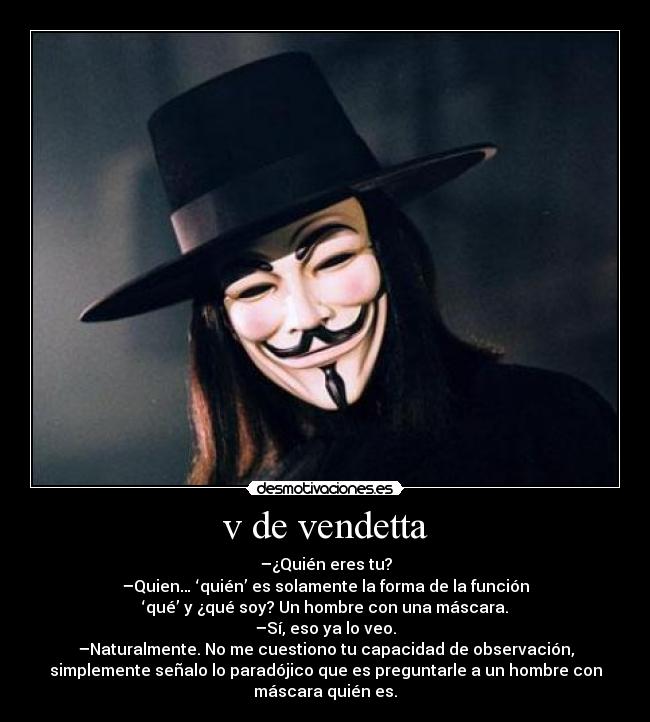 v de vendetta - 