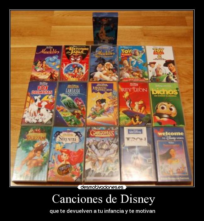 Canciones de Disney -