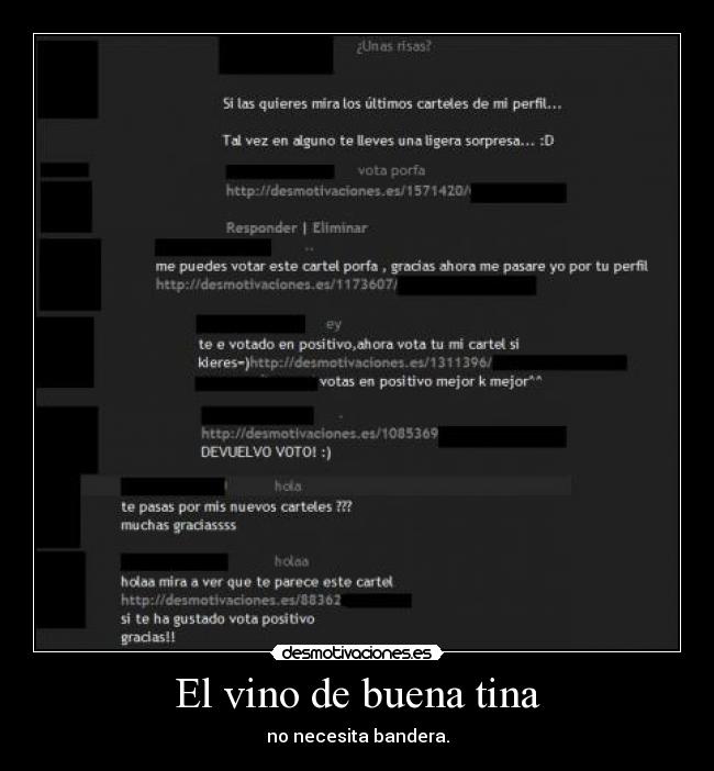 El vino de buena tina - 