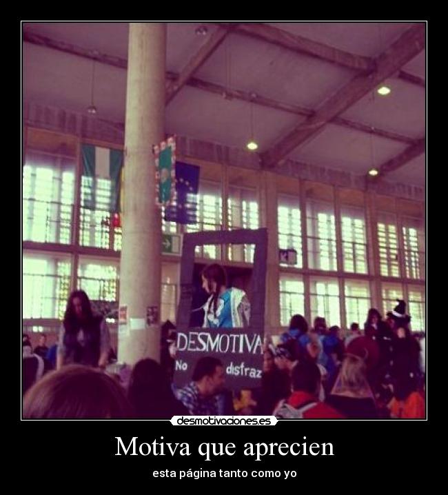 Motiva que aprecien - esta página tanto como yo