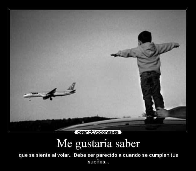 Me gustaría saber - 