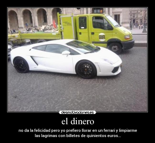 el dinero -