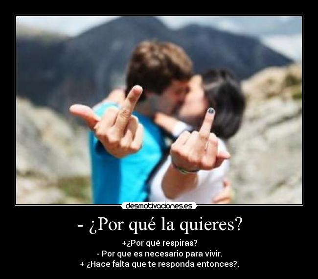 - ¿Por qué la quieres? - 