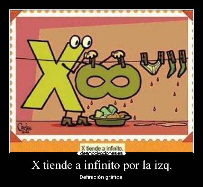 X tiende a infinito por la izq. - Definición gráfica 