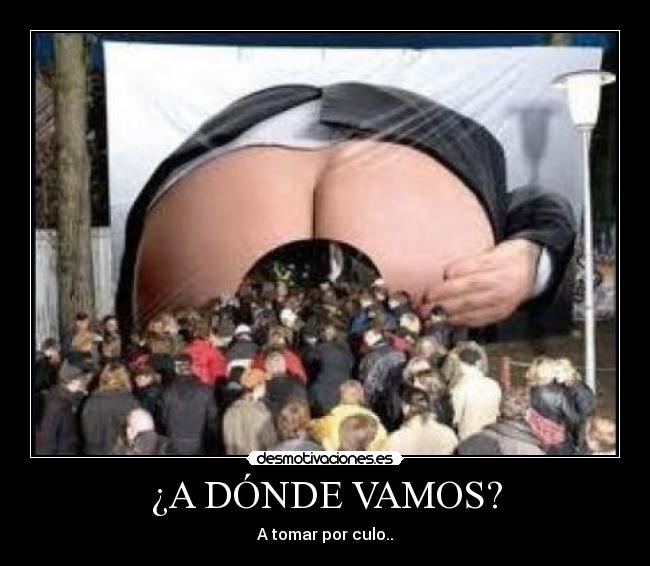 ¿A DÓNDE VAMOS? -