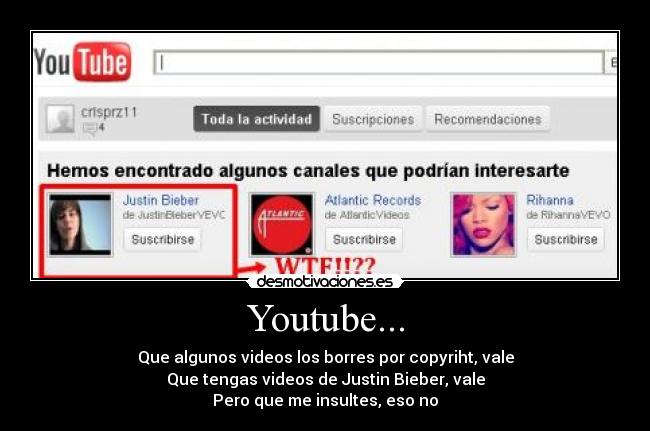 Youtube... -