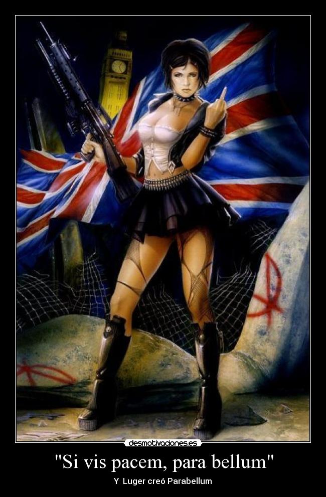 Si vis pacem, para bellum - Y Luger creó Parabellum