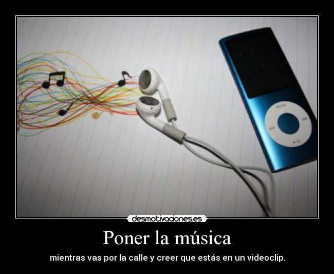 Poner la música - 