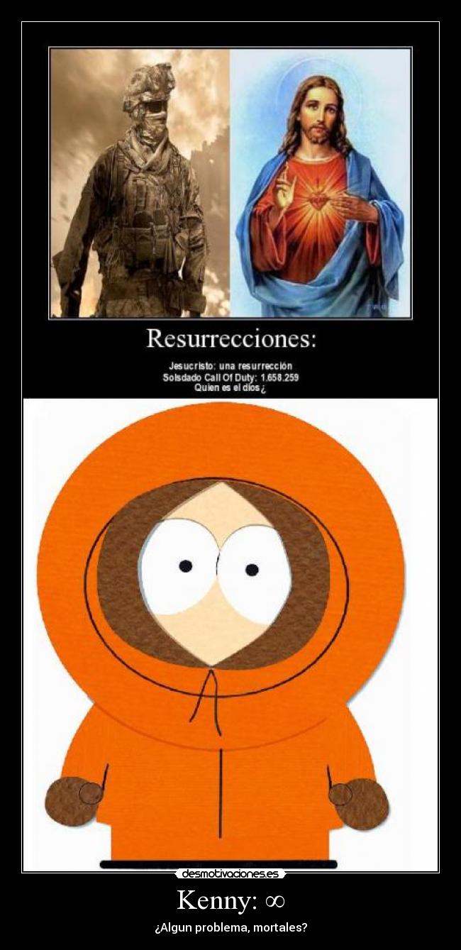 carteles kenny resureccion desmotivaciones