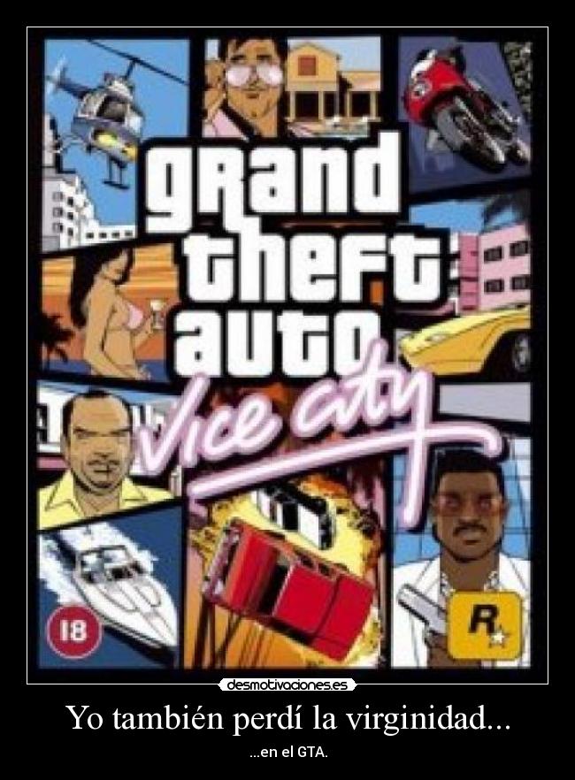 Yo también perdí la virginidad... -