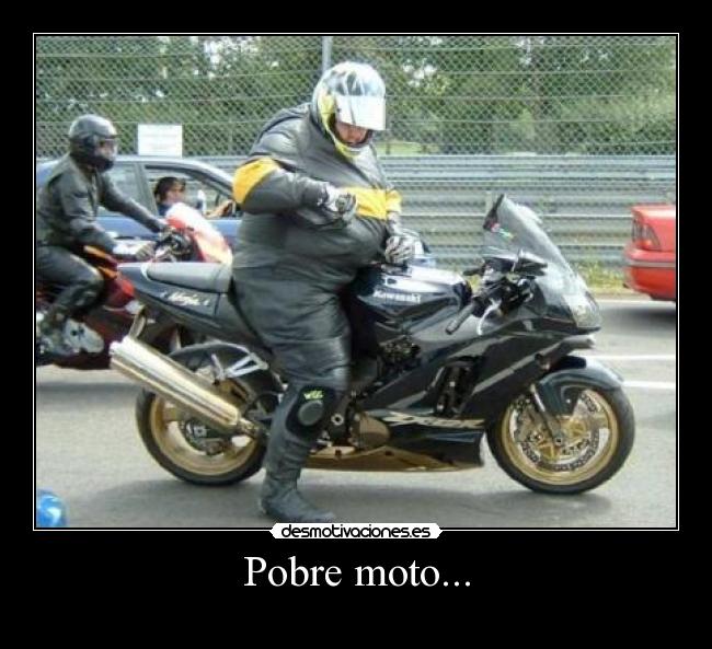 Pobre moto... - 