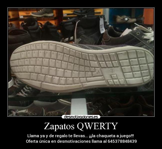 Zapatos QWERTY - 