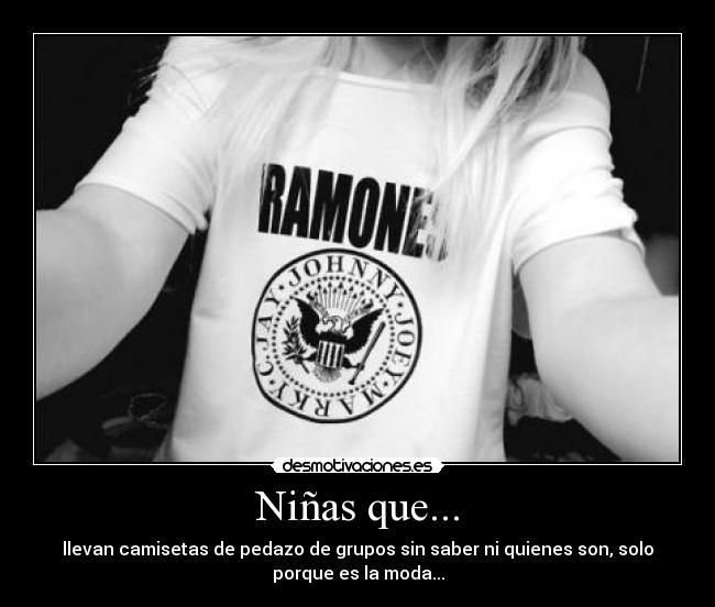 Niñas que... -