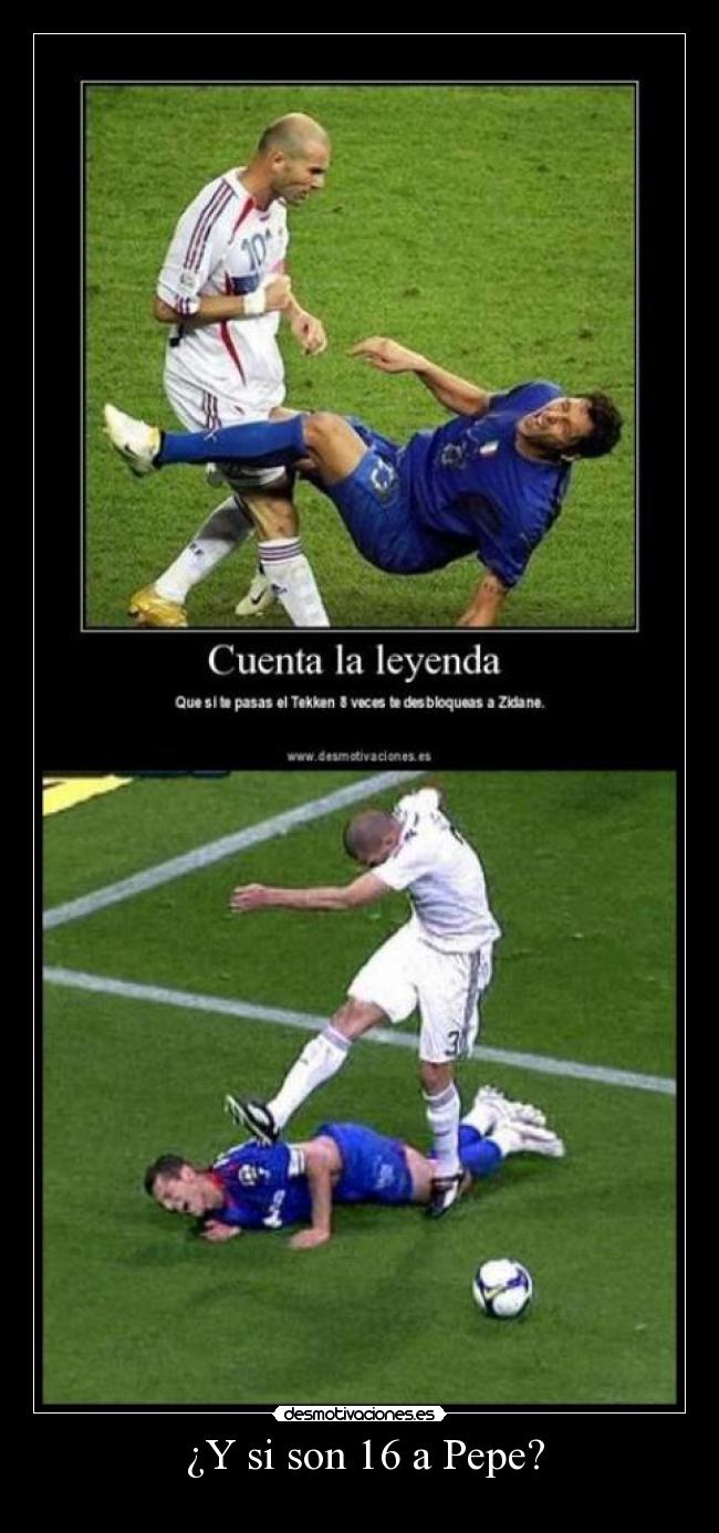 ¿Y si son 16 a Pepe? -