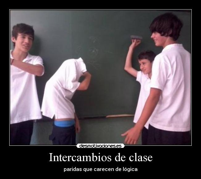 Intercambios de clase - paridas que carecen de lógica