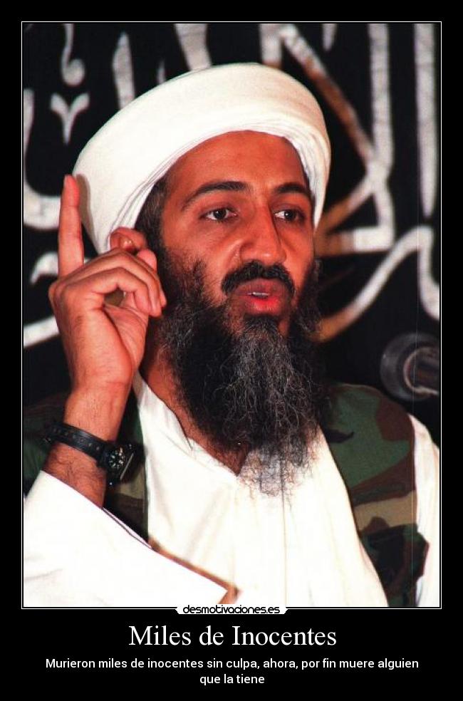 Miles de Inocentes - Murieron miles de inocentes sin culpa, ahora, por fin muere alguien que la tiene