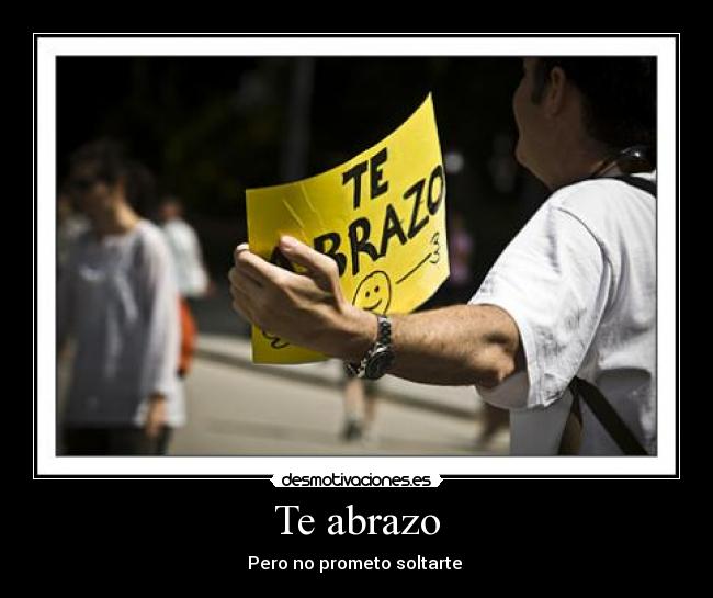 Te abrazo - 