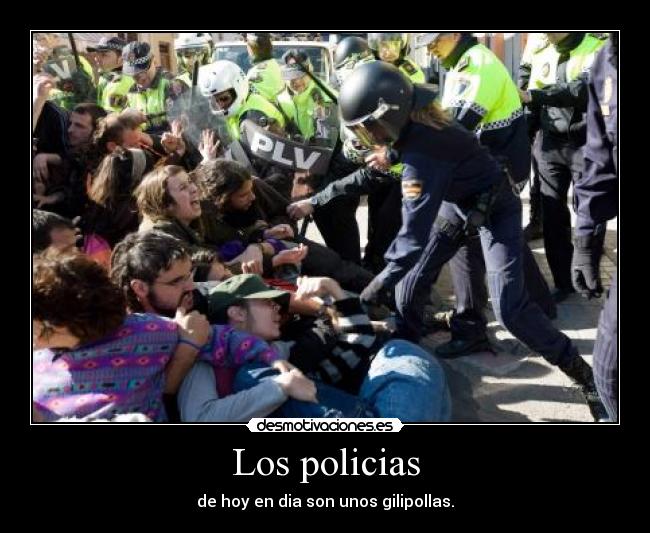 Los policias -