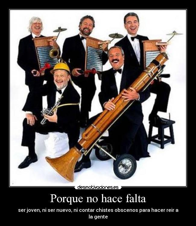 Porque no hace falta -