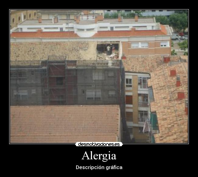 Alergia - Descripción gráfica